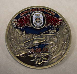 Commander Christopher R. Forch USS Murphy DDG-112 Operation RED WINGS Navy SEAL Challenge Coin