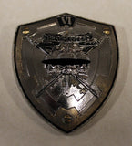 SEAL Team 6 / DEVGRU Silver Squadron / Intelligence White Squadron Navy Challenge Coin