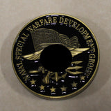 Naval Special Warfare Development Group DEVGRU SEAL Team 6 Blue Squadron Head Hunters Tier-1 Navy Challenge Coin