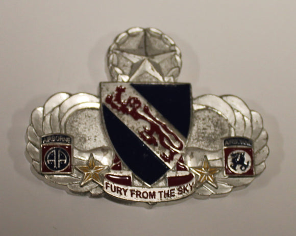 82nd Airborne Division 508th Airborne Infantry Regiment 4th Brigade Combat Team BCT Army Challenge Coin