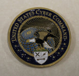 United States Cyber Warfare Command NSA Challenge Coin  Version #2