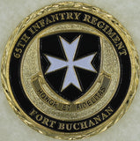 Fort Buchanan 65th Infantry Regiment Army Challenge Coin