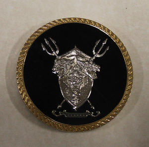 Naval Special Warfare SEAL Team Ten / 10, 3 Troop Hound of Hades (Hell) Navy Challenge Coin Circa2013