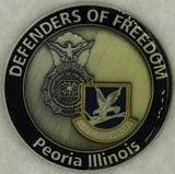 182nd Security Forces Peoria, IL Air Force Challenge Coin