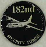 182nd Security Forces Peoria, IL Air Force Challenge Coin