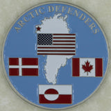 821st Security Forces Thule Greenland Air Force Challenge Coin
