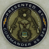 85th Security Forces Sq Keflavik Island Commander Navy Challenge Coin