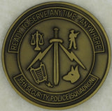 35th Security Forces Squadron Air Force Challenge Coin