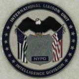 New York City Police Department NYPD Intelligence Liaison Unit  Challenge Coin