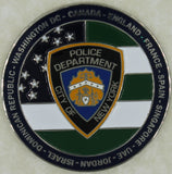 New York City Police Department NYPD Intelligence Liaison Unit  Challenge Coin