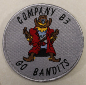 West Point B-3 Company Bandits US Military Academy Army Patch