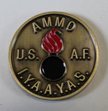 Ammo Explosive 1.1 If You See Me Runnin' ...Haul Ass! IYAAYAS! Air Force Challenge Coin