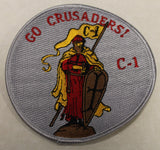 West Point C-1 Company Crusaders Military Academy Army Patch