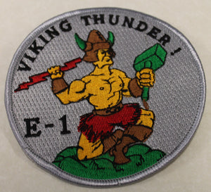 West Point E-1 Company Viking Thunder Military Academy Army Patch