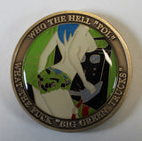 POL / Fuels What The Fuck Big Green Truck Air Force Challenge Coin