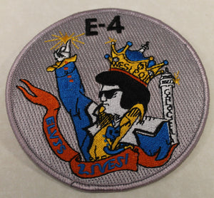 West Point E-4 Company Elvis Lives US Military Academy Army Jacekt Patch