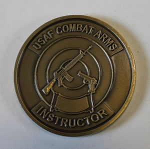 COMBAT ARMS INSTRUCTOR CATM Air Force Bronze Challenge Coin