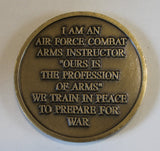 COMBAT ARMS INSTRUCTOR CATM Air Force Bronze Challenge Coin