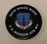 90th Space Wing Best Damn ICBM (Intercontinetal Balistic Missile) Wing Air Force Challenge Coin