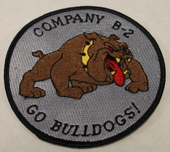West Point B-2 Company Bulldogs US Military Academy Army Jacket Patch