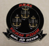 Underwater Demolition Team 21 UDT-21 SEAL Team 4 / Four Chief Petty Office CPO Navy Challenge Coin