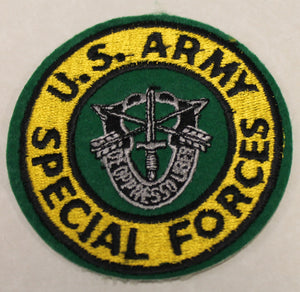 Special Forces Green Beret Army Jacket Patch
