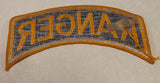 Ranger Large Morale Army Jacket Patch