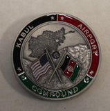 Central Intelligence Agency CIA Air Operation Kabul Air Compound Afghanistan Challenge Coin
