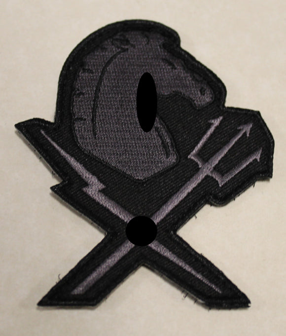 Naval Special Warfare DEVGRU SEAL Team 6 / Six Black Squadron Navy Patch