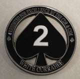 101st Airborne Division 506th Parachute Infantry Regiment PIR 2nd Battalion White Currahee Commander Army Challenge Coin