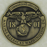 Commander Marine Barracks Washington, DC Challenge Coin