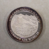 Carrier Air Wing 11, USS Carl Vinson CVN-70 Silver Navy Challenge Coin