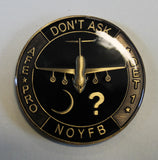 Central Intelligence Agency CIA Transportation Support Flights AFE PRO DET 1 NOYFB Challenge Coin