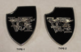 INFORMATION: Two Different Types of Roman Number VI Naval Special Warfare Development Group DEVGRU SEAL Team 6 Silver Squadron Tier-1 Navy Challenge Coin