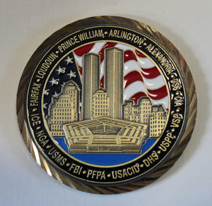 Northern Virginia Regional Intelligence Center Fusion Center Challenge Coin