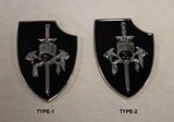 INFORMATION: Two Different Types of Roman Number VI Naval Special Warfare Development Group DEVGRU SEAL Team 6 Silver Squadron Tier-1 Navy Challenge Coin