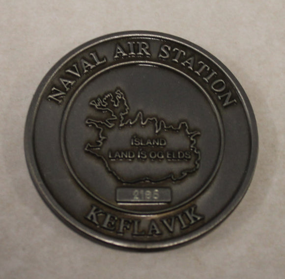 932nd Air Control Squadron Arctic Watch Iceland ser#2196 Naval Air Station Keflavik Air Force Challenge Coin