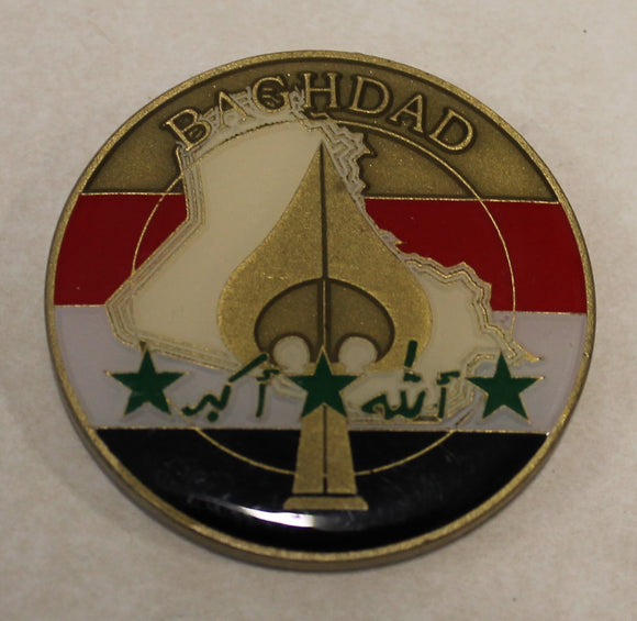 Central Intelligence Agency CIA Baghdad Iraq Truth Will Set You Free Challenge Coin