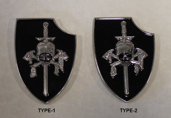 INFORMATION: Two Different Types of Roman Numer VI Naval Special Warfare Development Group DEVGRU SEAL Team 6 Silver Squadron Tier-1 Navy Challenge Coin