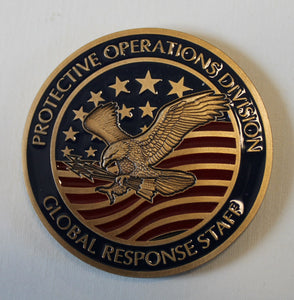 Central Intelligence Agency CIA Global Response Staff GRS 4 Call Signs Challenge Coin