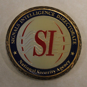 National Security Agency NSA Director of SIGINT SIgnal Intelligence CHallenge Coin