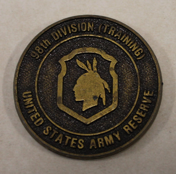 98th Division Iroquois Warrior Army Challenge Coin