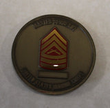 Marine Corps Master Sergeant MSG Challenge Coin