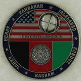 Drug Enforcement Administration DEA Sniper Kabul Office Challenge Coin