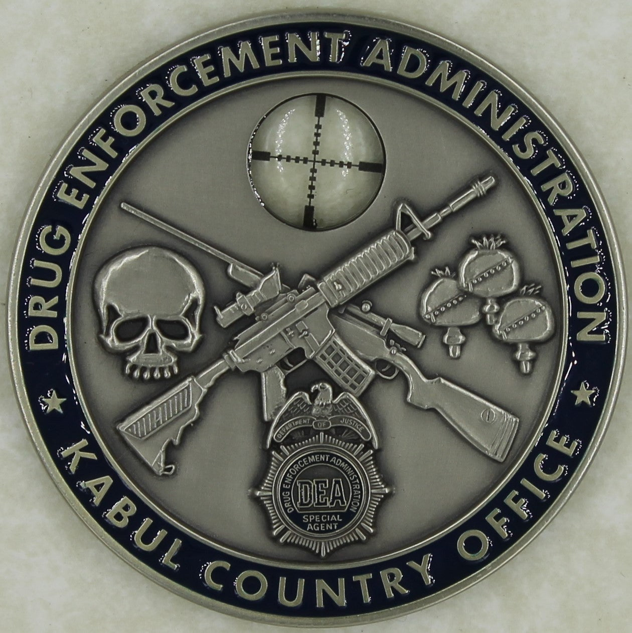 Drug Enforcement Administration DEA Sniper Kabul Office Challenge