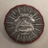 Camp Leatherneck Afghanistan Operation ENDURING FREEDOM Marine Challenge Coin