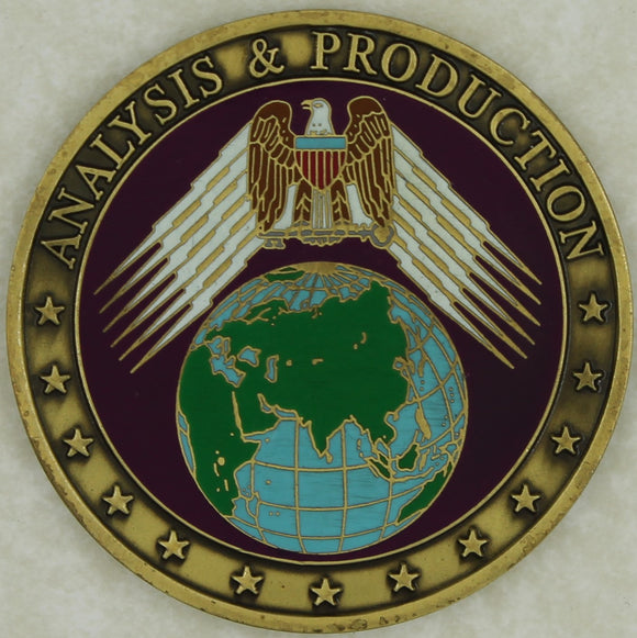 National Security Agency NSA Analysis and Production Challenge Coin