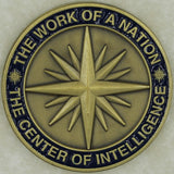 Central Intelligence Agency CIA The Work Of A Nation Challenge Coin