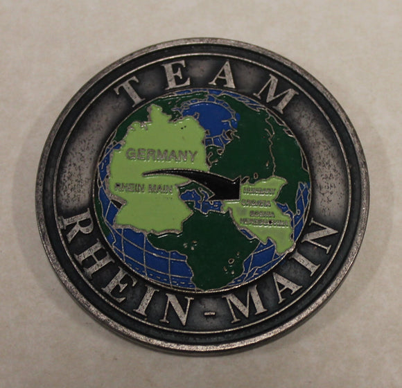 Operation JOINT ENDEAVOR Team Rhein-Main Germany Air Force Challenge Coin