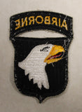 101st Airborne Division WWII Patch with Attached Tab